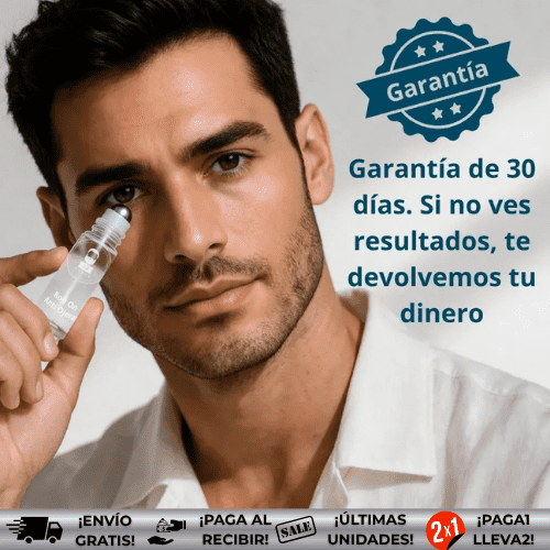 OMstyle™ | Roll-on antiojeras con ácido hialurónico y cafeína ¡OFERTA 2x1!