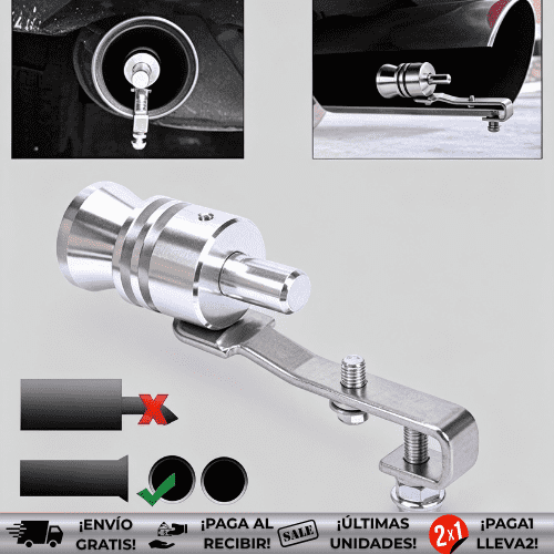 TurboEscape™ ¡Oferta 2x1! | Amplificador de sonido para tubos de escape