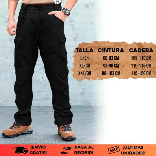 TacticalCargo® | El pantalón más cómodo para trabajar