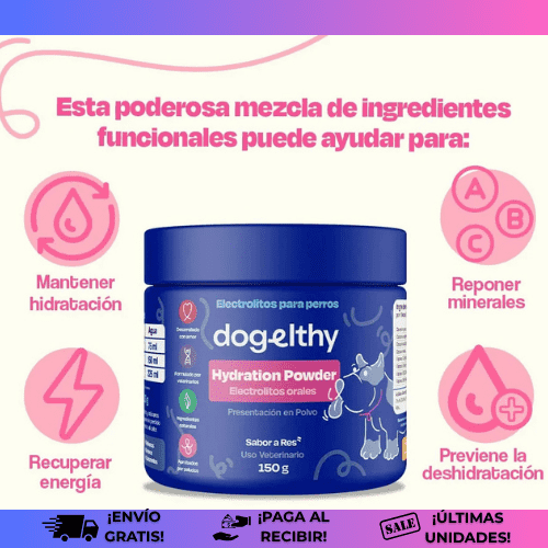 DogHealthy™| Suero hidratante para tu mascota