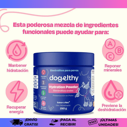 DogHealthy™| Suero hidratante para tu mascota
