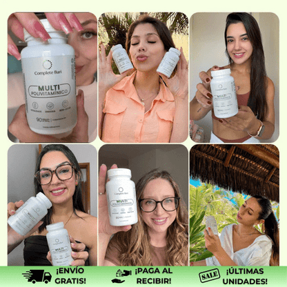 CompleteBari® | Multivitamínico de absorción rápida para bariátricos