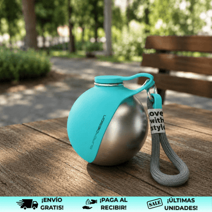 BottleDog® | Botella de agua para mascotas de acero inoxidable