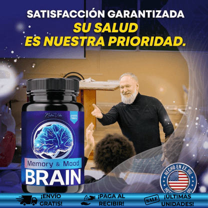 MoodBrain® | Píldoras de apoyo cerebral para combatir la neuropatía