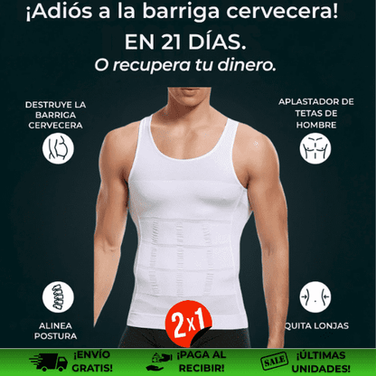 CamiFit™ | Camisilla de compresión para ocultar la barriga ¡OFERTA 2X1!
