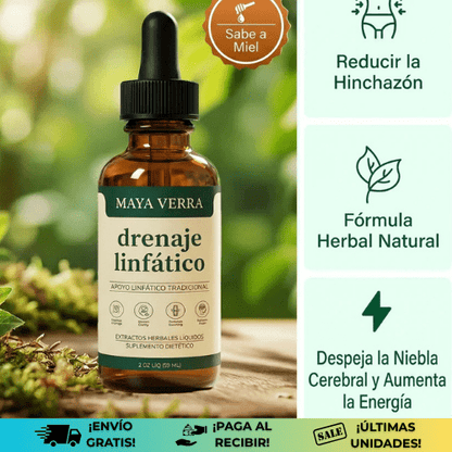 LymphoriaDrops® 1 und | Suplemento de gotas de drenaje linfático