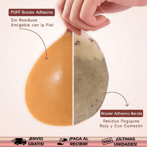 PUFF® | Brasier invisible cómodo con efecto levantamiento