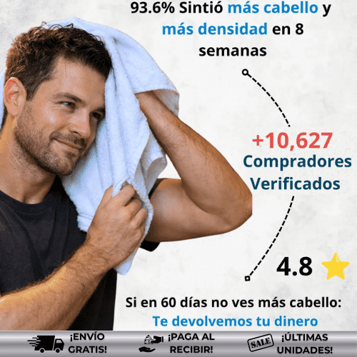 OmHair® | Tratamiento eficaz para caída del cabello ¡OFERTA 2x1!