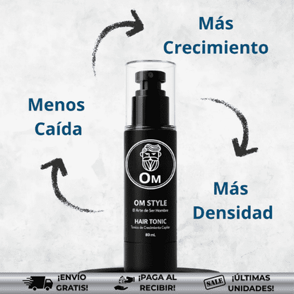 OmHair® | Tratamiento eficaz para caída del cabello ¡OFERTA 2x1!