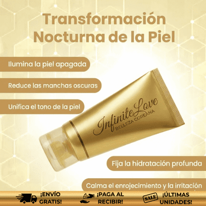 LUMIMASK™ | Mascarilla coreana nocturna para manchas, melasma y brillo Instantáneo