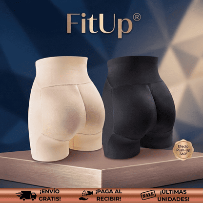 FitUp® | shorts moldeadores ofrecen un efecto de realce 3D sin asfixiarte. Siéntete segura, fresca y espectacular.