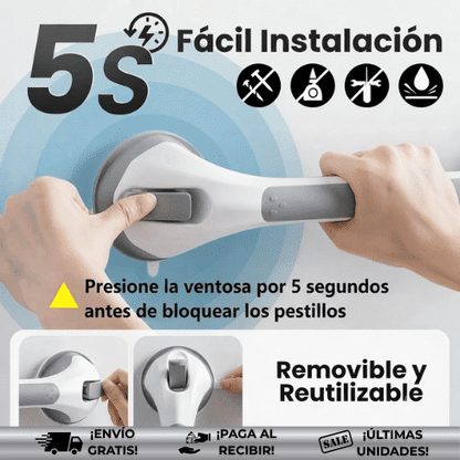 Lumelle™ ¡Oferta 2x1! |  Barras de agarre para baño anticaídas