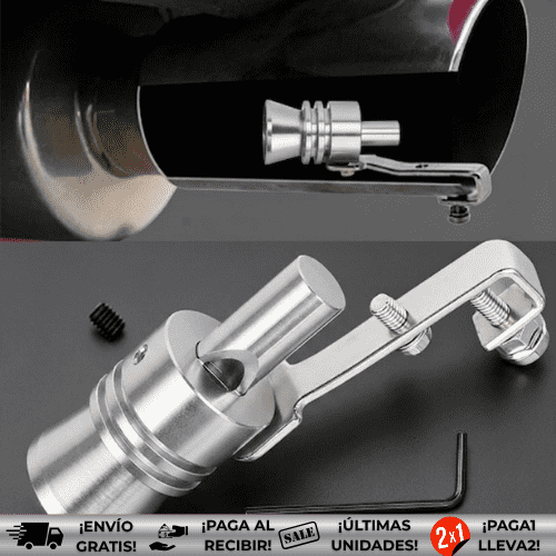TurboEscape™ ¡Oferta 2x1! | Amplificador de sonido para tubos de escape