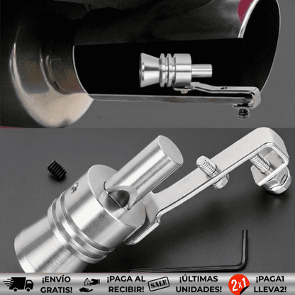 TurboEscape™ ¡Oferta 2x1! | Amplificador de sonido para tubos de escape