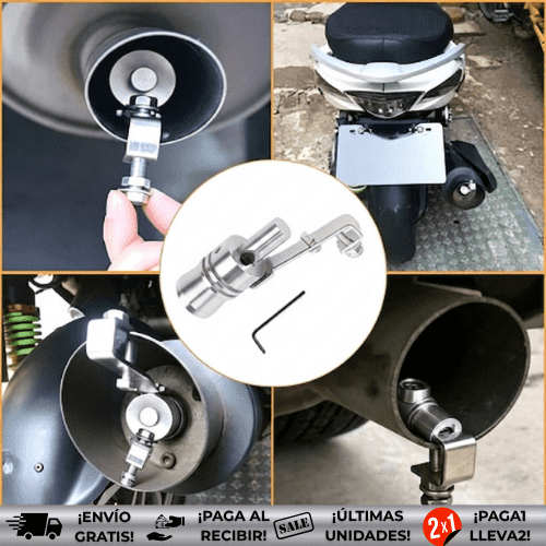 TurboEscape™ ¡Oferta 2x1! | Amplificador de sonido para tubos de escape