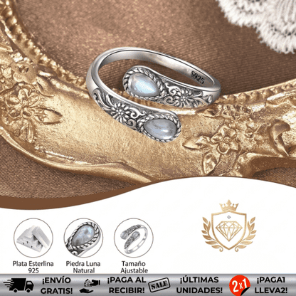 Lunae™ ¡Oferta 2x1! | Anillo de Piedra Lunar