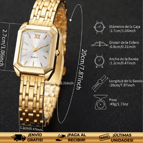 Reloj MotreeGold™ | Lujo y elegancia sin pagar de más