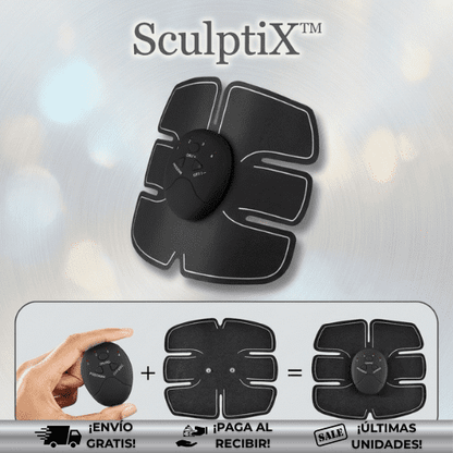 SculptiX™ | Estimulador muscular recargable para tonificar