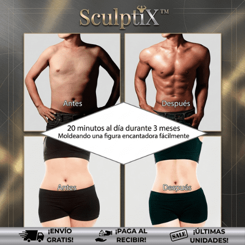 SculptiX™ | Estimulador muscular recargable para tonificar