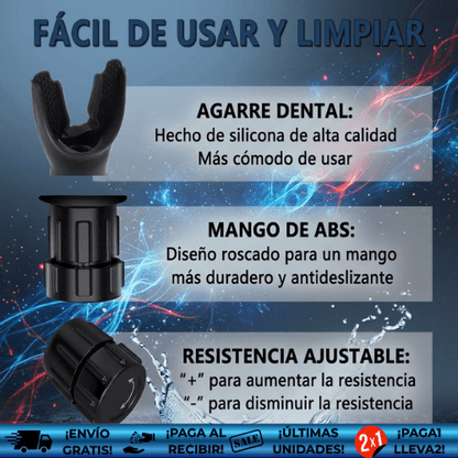 PulTrainer® ¡Oferta 2x1! | Entrenador de pulmones para  aumentar resistencia