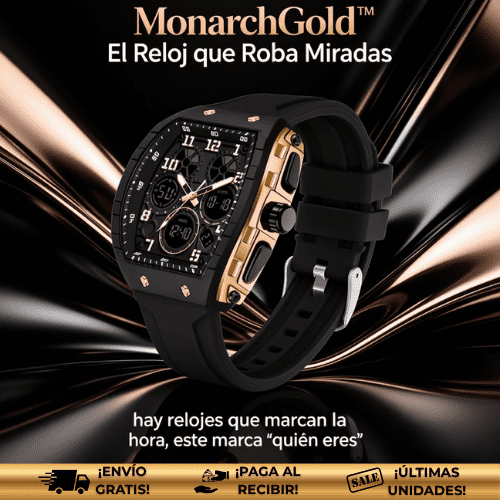 MonarchGold™ | El reloj que roba miradas