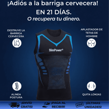 SlimPower® | Camisilla para eliminar barriga ¡OFERTA 2X1!