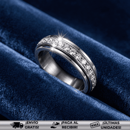 Serenova™ | Anillo giratorio que combate la ansiedad ¡Oferta 2x1!