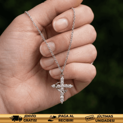 Legado™ | Collar Cruz & Corona – Elegancia y Propósito