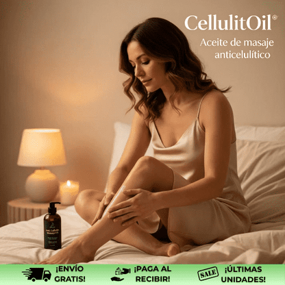 CellulitOil®| Aceite de masaje anticelulítico