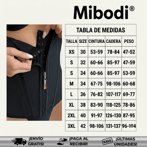 Mibodi®| Cinturilla reductora extrema
